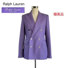 【極美品】ラルフローレン パープルレーベル カシミヤ100 テーラードジャケットのサムネイル