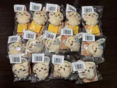 ちいかわ　うさぎだらけくじE賞ぬいぐるみバッジ14個セット