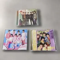 なにわ男子 CD 3枚セット