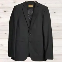 B1587 ザラ テーラードジャケット アウター 黒 羽織 レギュラーカラー