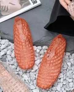 ザロウ風　メッシュデザインサンダルのサムネイル