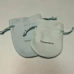 TIFFANY ティファニー 巾着 大小 セット ポーチ 保存袋