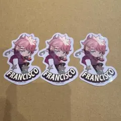 CR Crazy raccoon グミ ステッカー　FRANCISCO