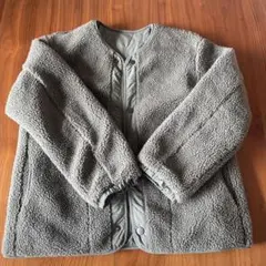 ユニクロ⭐︎ボアフリースリバーシブル140