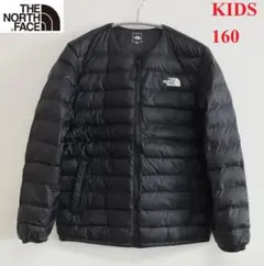 ノースフェイス ダウンジャケット 中綿ジャケット ブラック 160 K6406