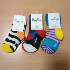 【未使用】Happy Socks　ハッピーソックス 　5足セット　0〜12ヶ月