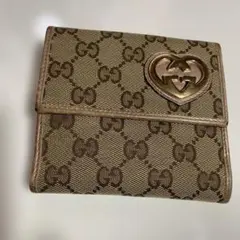 サ*カ様 Gucci GGパターン 二つ折り財布