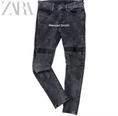ZARA ダークグレー スキニーデニム