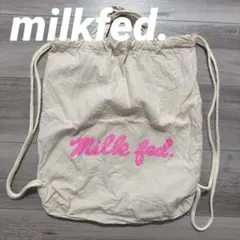 MILKFED. ナップサック エコバッグ　ミルクフェド　トートバッグ　ベージュのサムネイル