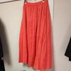 レイビームス プリーツ ロングロングスカート