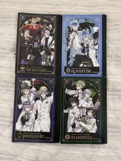 ツイステ ミニノート 教師陣 イグニハイド寮 ディアソムニア寮 ポムフィオーレ寮