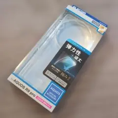 AQUOS R9 pro ソフトクリアケース 極み設計　ELECOMのサムネイル