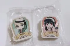 くら寿司　SPY×FAMILY　オリジナル消しゴム【ロイド＆ヨル】