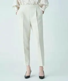 ボールジィ　トゥモローランド　ライトベージュ　スラックス　ホワイト