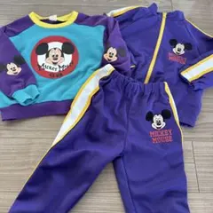 チマジロ　micorrid ミッキーマウス トレーナー　ジャージセット