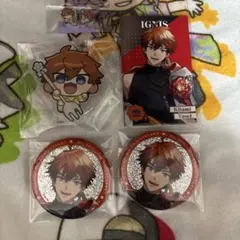 にじさんじ 北見遊征 8周年 メタルカード アクリルブロック パーツ 缶バッジ