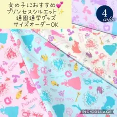 ハンドメイド♡通園通学グッズ♡大人気！プリンセスシルエット♡