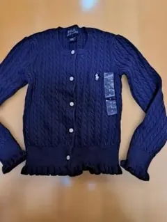 Polo Ralph Lauren ネイビー カーディガン 5(110)