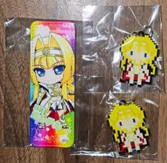 足利ヨシテル 3点セット まとめ売り / のぼり風レザー缶バッジ / 戦国乙女のサムネイル