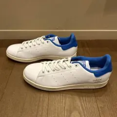 新品 アディダス adidas スタンスミス 27.5cm 白青