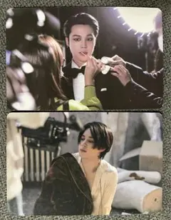 JIMIN ジミン　BTS  写真集　2枚セット　トレカ　カード　防弾少年団