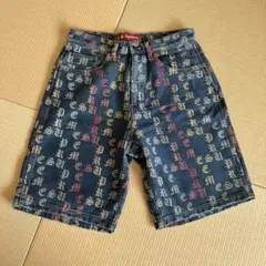 Supreme シュプリーム ロゴ刺繍 ワイド デニムパンツ 30 Sサイズ