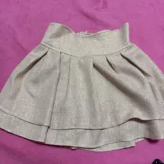 ミシェルマカロン 美脚エレガントツイードスカート ピンク