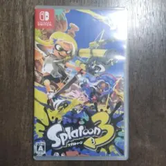 Nintendo Switch スプラトゥーン3 ソフト ジャンク品