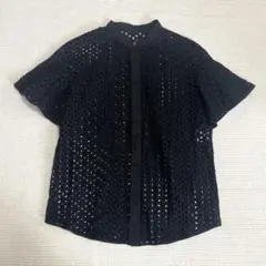 GANNI ビーズフリンジシャツ36 - メルカリ