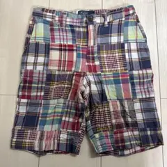 ポロ　ラルフローレン　ハーフパンツ　チェック柄　130