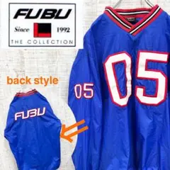 HS52《90s》FUBU　ナイロンプルオーバー　バック刺繡ロゴ　05　フブのサムネイル