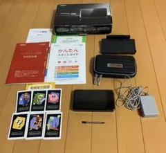 【美品】Nintendo 3DS 本体 コスモブラック　ハードケース付き