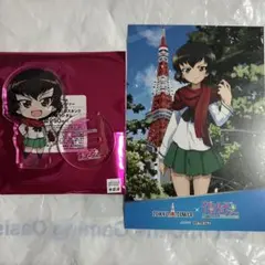 ガルパン ガールズ&パンツァー 東京タワー アクリルスタンド 特典 カエサル