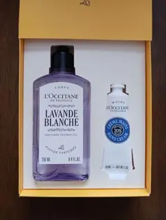 L'Occitane シャワージェル&ハンドクリーム セット　ホワイトラベンダー