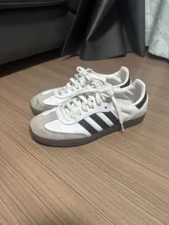 adidas サンバOGホワイト/ブラック スニーカー SAMBA