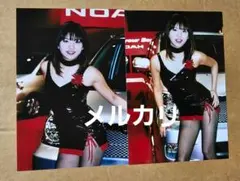 白川茉知 写真 はがきサイズ 1枚 レースクイーン アイドル タレント
