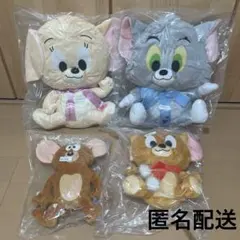 トムとジェリー BIG ぬいぐるみセット 4体