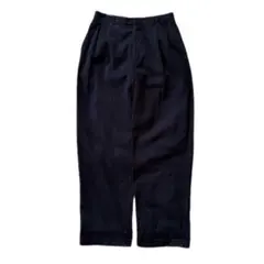 POLO ポロ ラルフローレン リネン 希少ブラック スラックス W36×L30