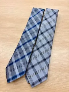 TREND COLOR ネクタイ 2本セット チェック柄