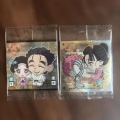 鬼滅の刃　ウエハース　慶蔵&恋雪と猗窩座&恋雪