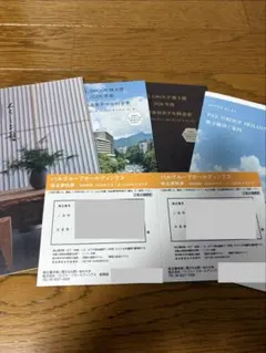パルグループ 株主優待 2枚男性名義 喜怒川温泉 最新 2027/5/31期限のサムネイル