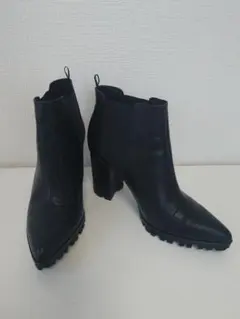 美品　 H＆M サイドゴアブーツ　ブラック/黒　24cm