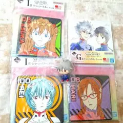 【新品未開封】一番くじ　エヴァンゲリオン　渚カヲル　シンジ　レイ　アスカ　マリ