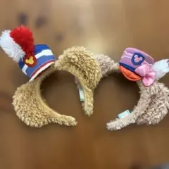 ダッフィー　シェリーメイ　カチューシャ　キッズ　ハッピーマーチングファン