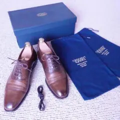 Crockett & Jones オードリー ブラウン with シューツリーのサムネイル