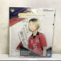 ハイキュー 一番くじ BIGアクリルスタンド ☆孤爪研磨