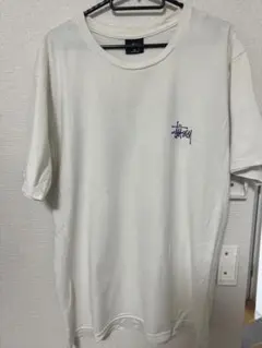 Stussy ホワイト パープル　Mサイズ