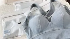 【新品・未開封品】AGARISM BORDEAUX 数量限定ライトデニム　L