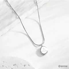 NEW ネックレス コイン サージカルステンレス スネークチェーン シルバー新品