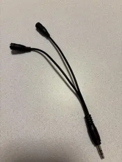 オーディオ分配ケーブル（オス－メス x 2）